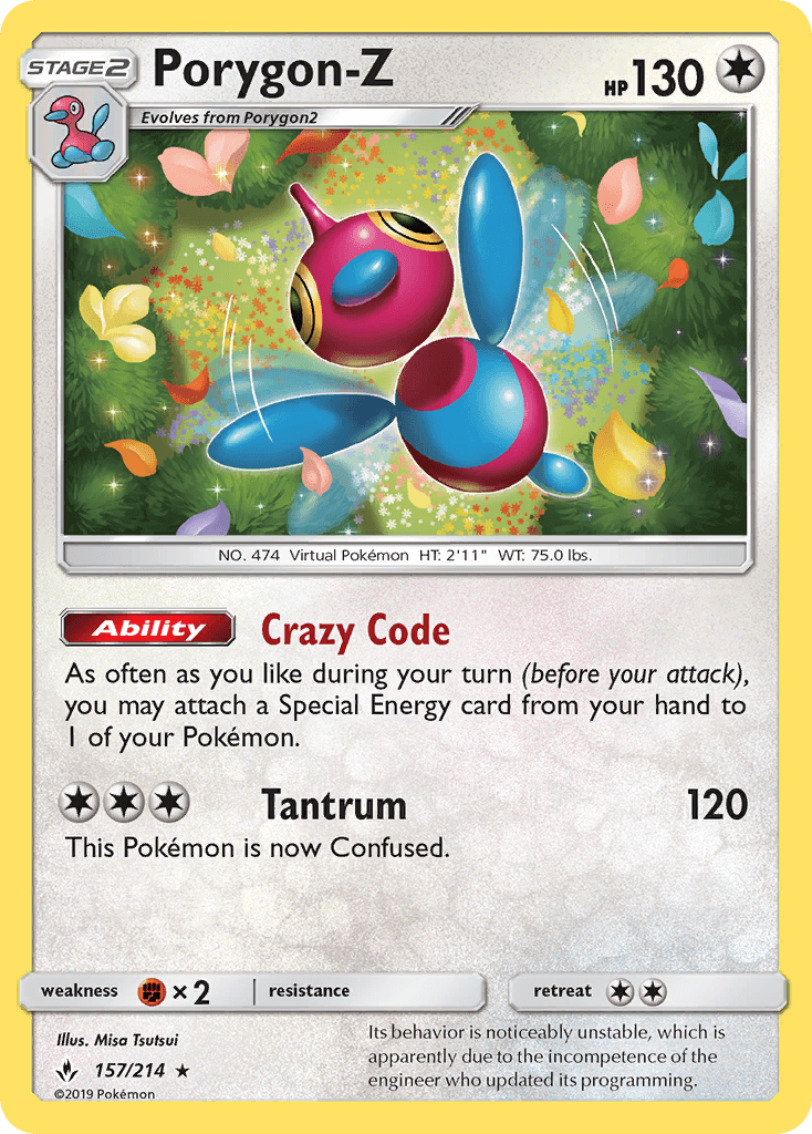 Porygon-Z Pokémon card