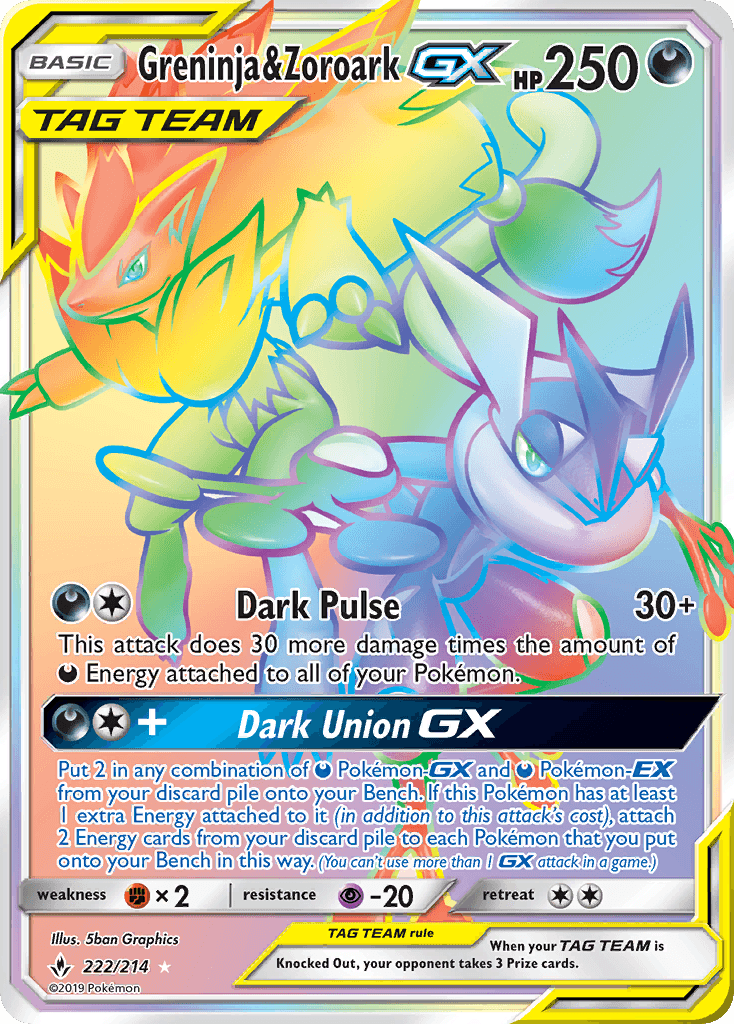 Greninja & Zoroark-GX — Gen 5