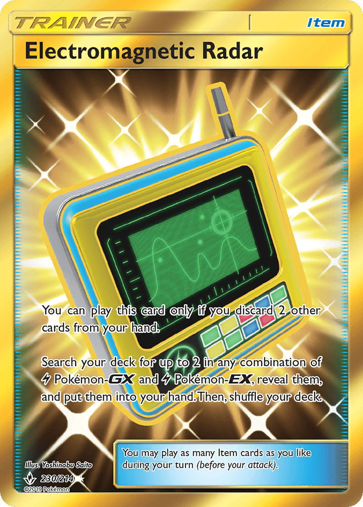 Electromagnetic Radar Pokémon card