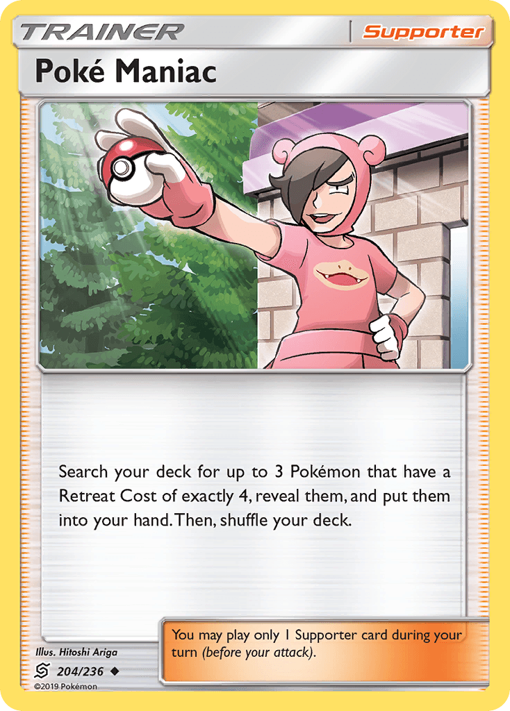 Poké Maniac Pokémon card
