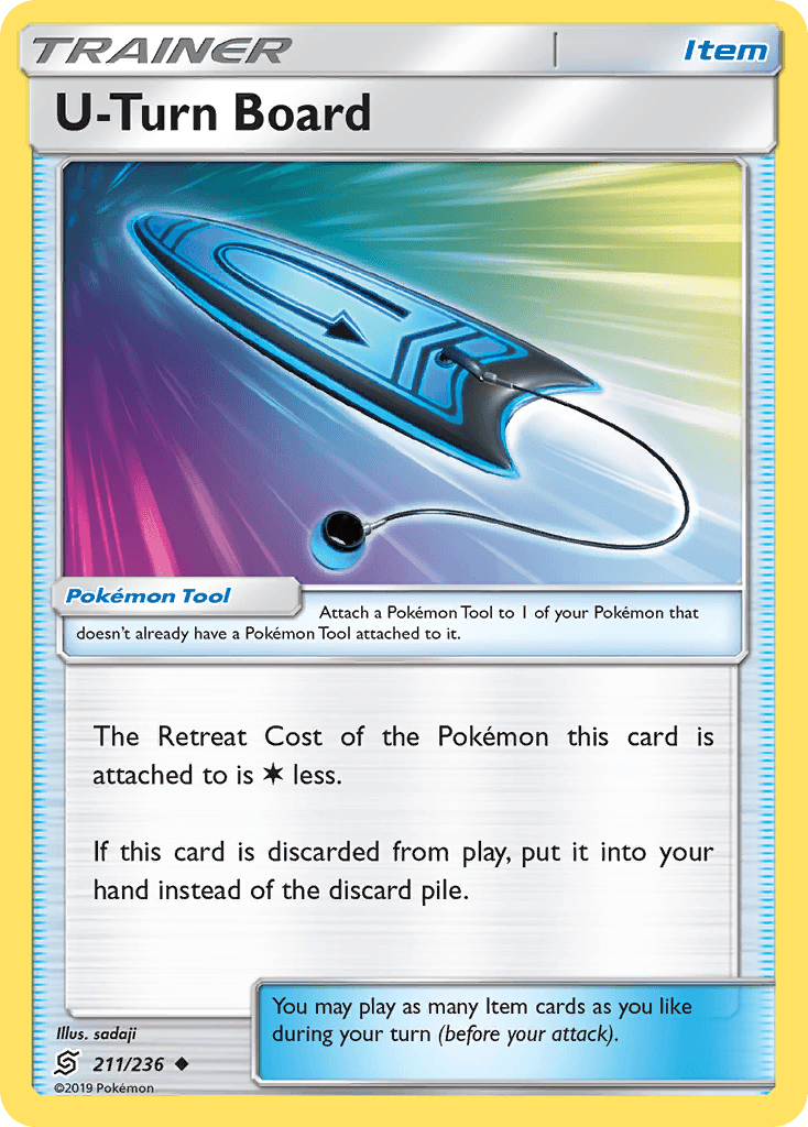 U-Turn Board Pokémon card