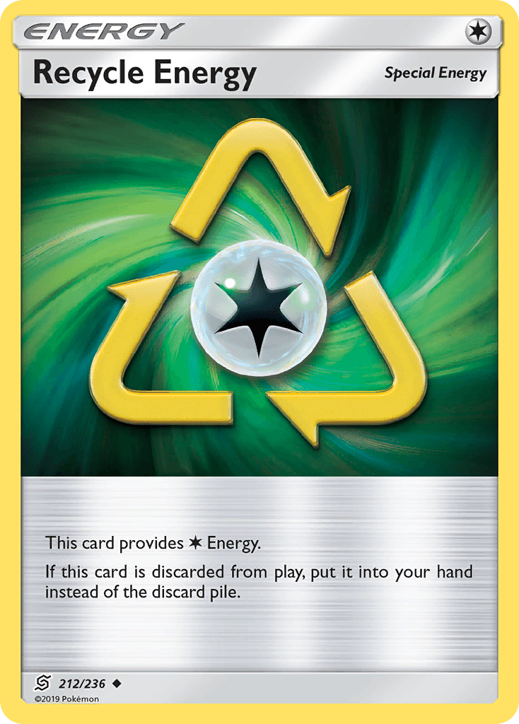Recycle Energy Pokémon card