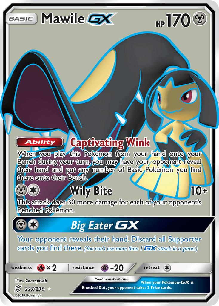 Mawile-GX Pokémon card