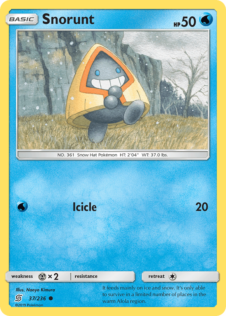 Snorunt Pokémon card