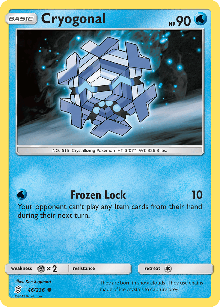 Cryogonal illustrated by Ken Sugimori