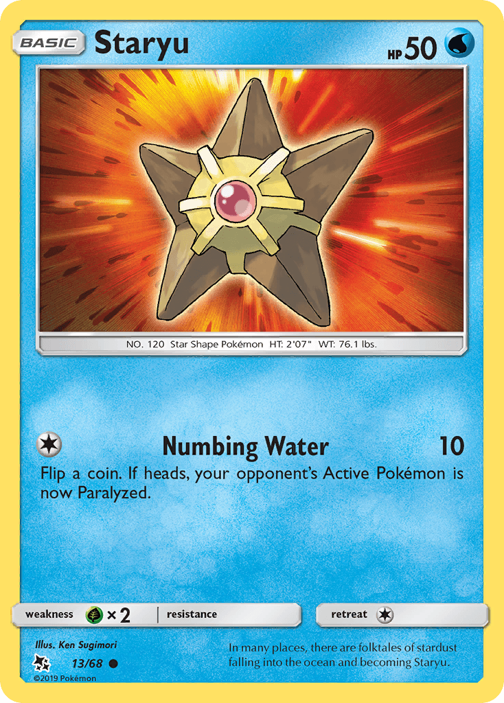 Staryu illustrated by Ken Sugimori