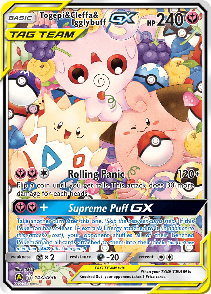 Togepi & Cleffa & Igglybuff-GX — Gen 2