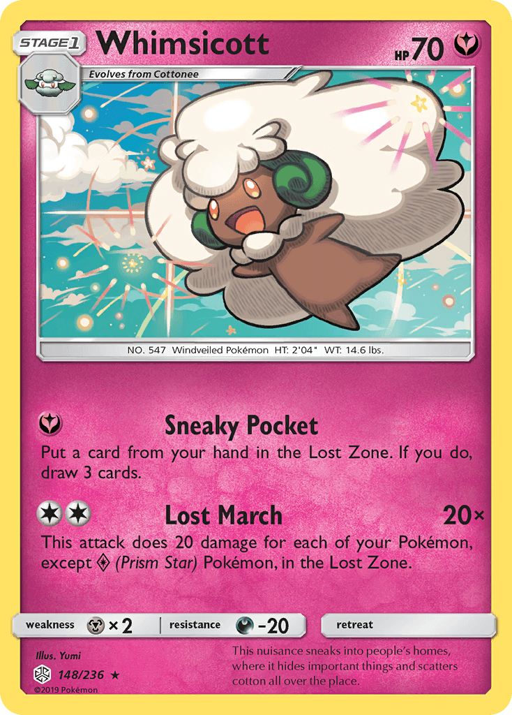 Whimsicott — Fairy type