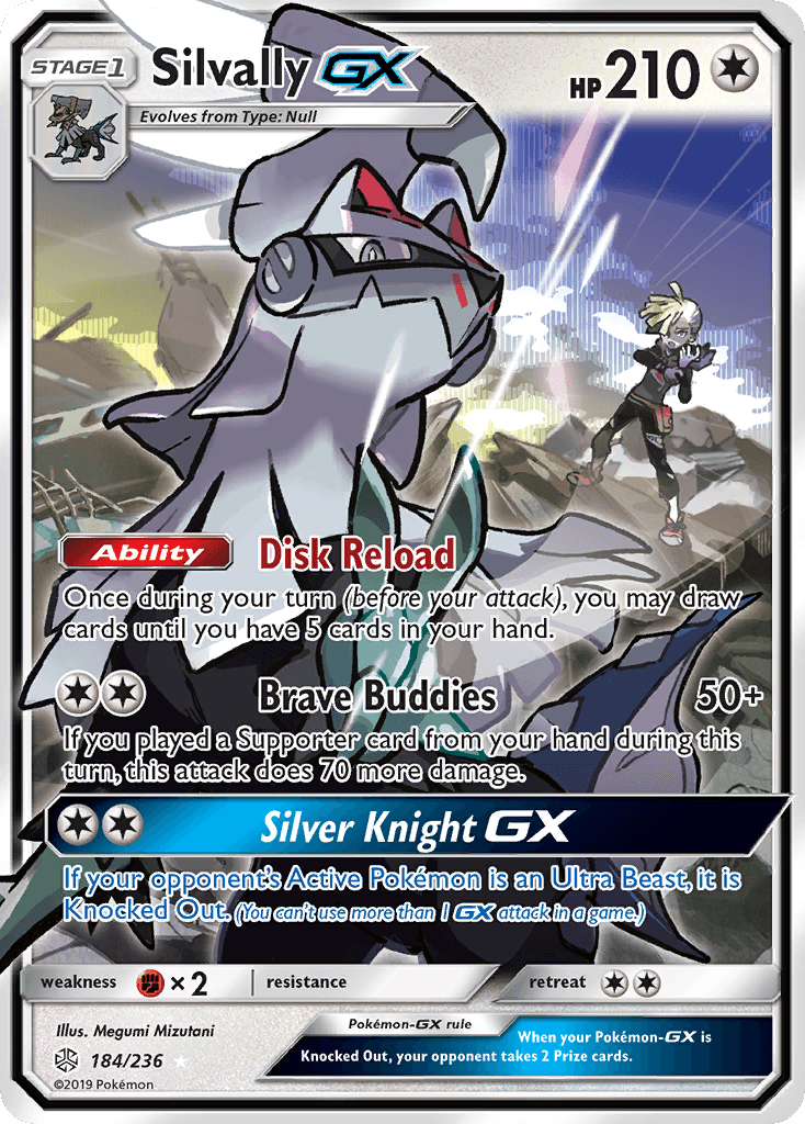 Silvally-GX Pokémon card