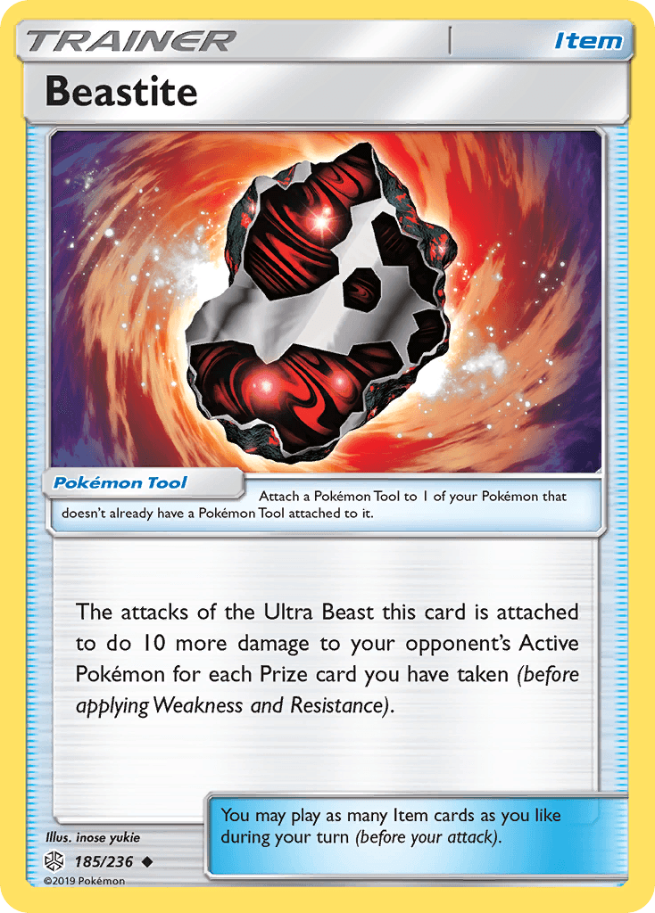 Beastite Pokémon card