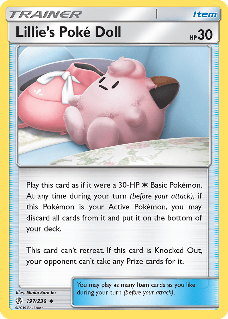 Lillie's Poké Doll Pokémon card