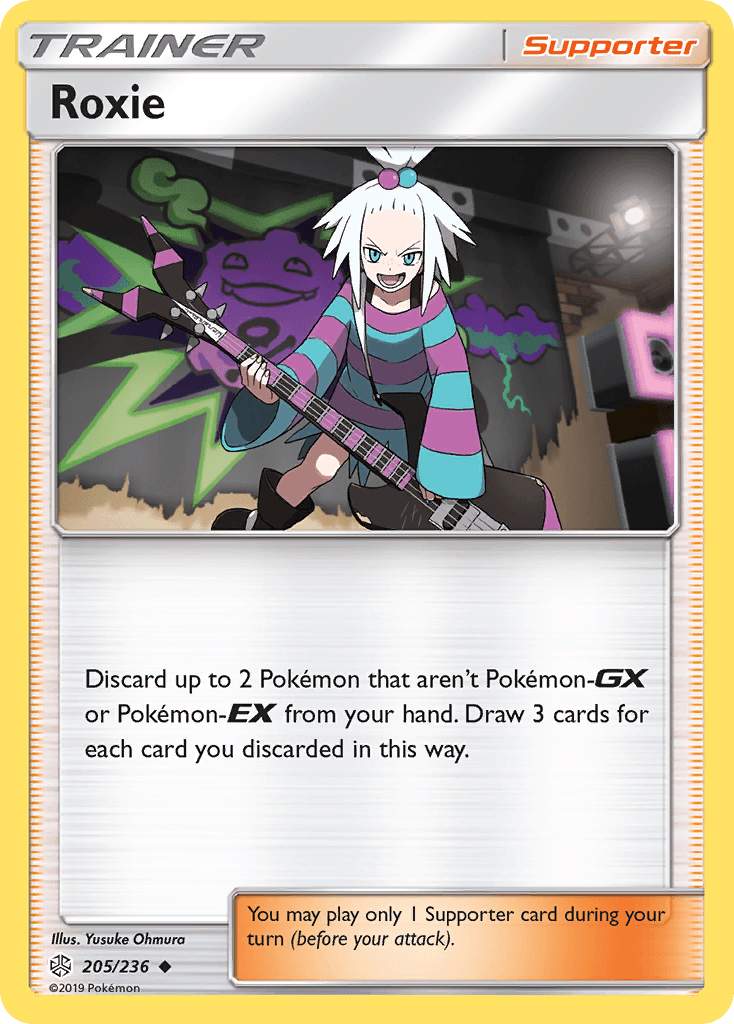 Roxie Pokémon card