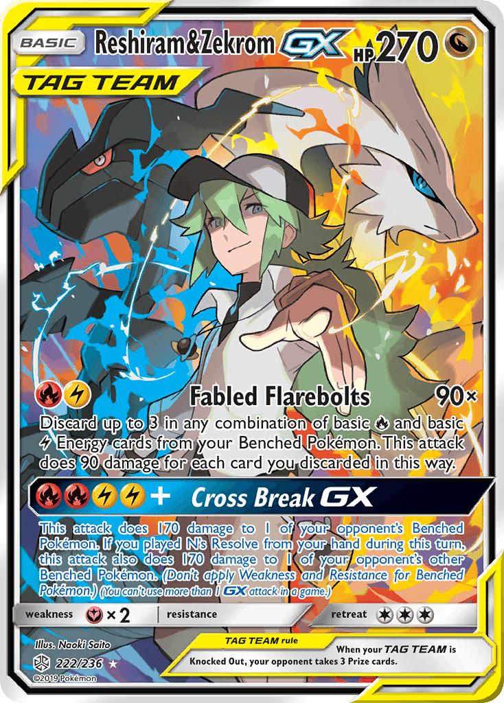 Reshiram & Zekrom-GX — Gen 5