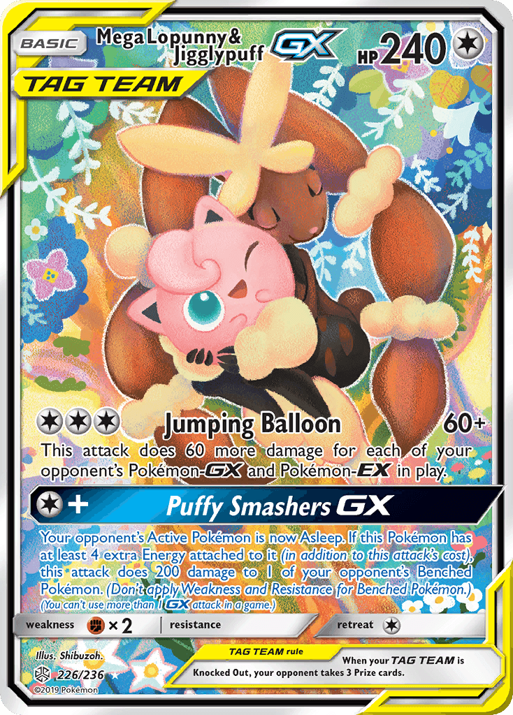 Mega Lopunny & Jigglypuff-GX — Gen 4