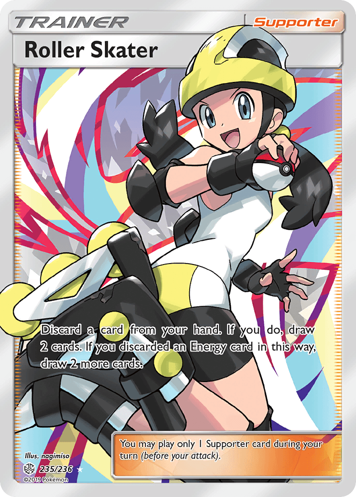 Roller Skater Pokémon card