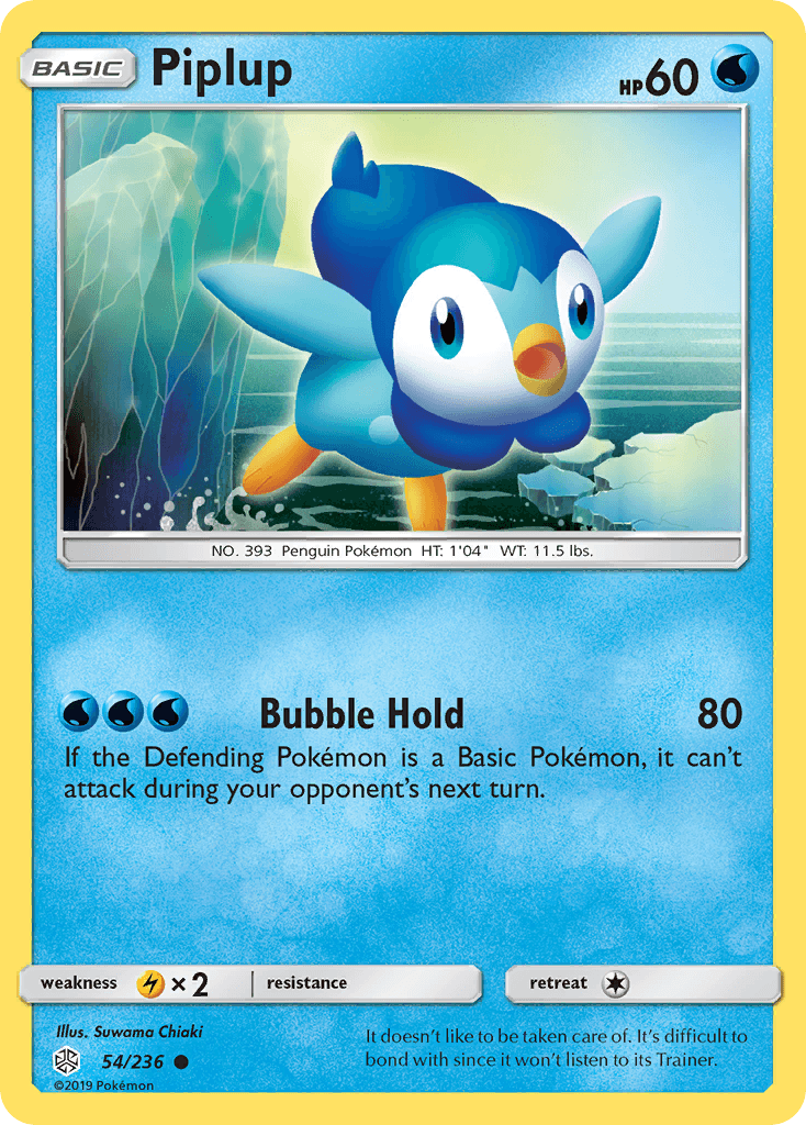 Piplup Pokémon card