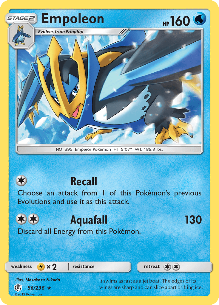 Empoleon Pokémon card