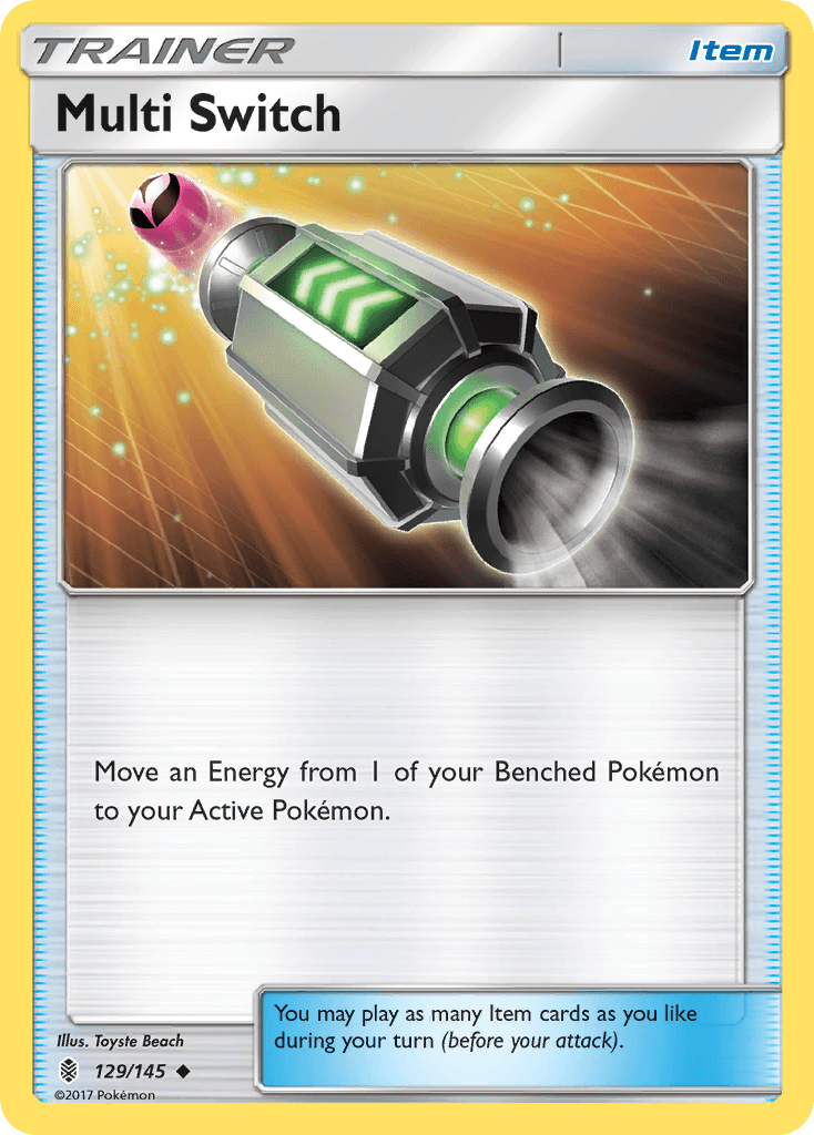 Multi Switch Pokémon card