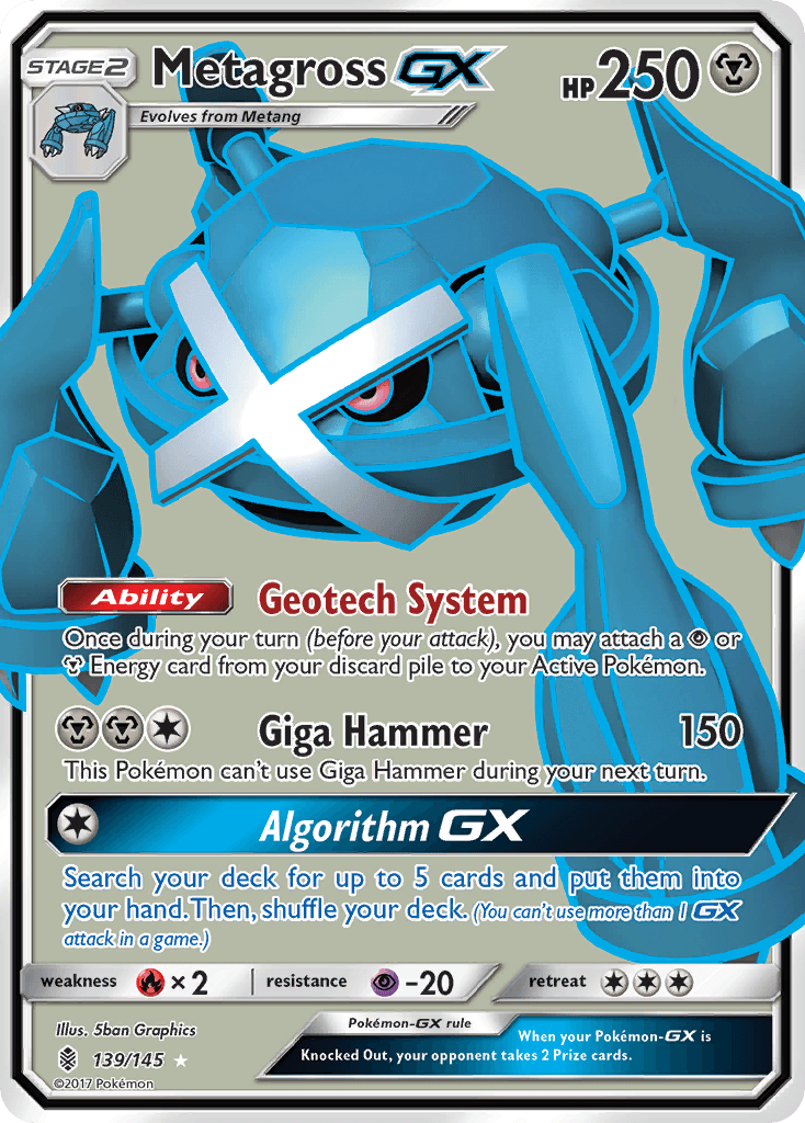 Metagross-GX from Guardians Rising