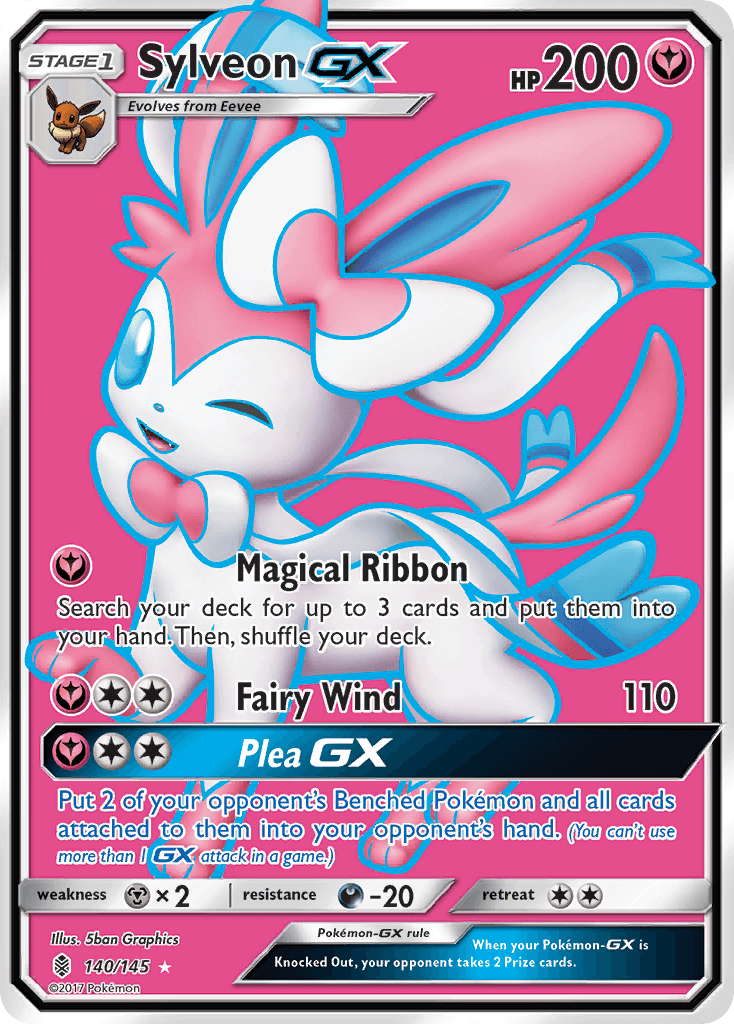 Sylveon-GX from Guardians Rising