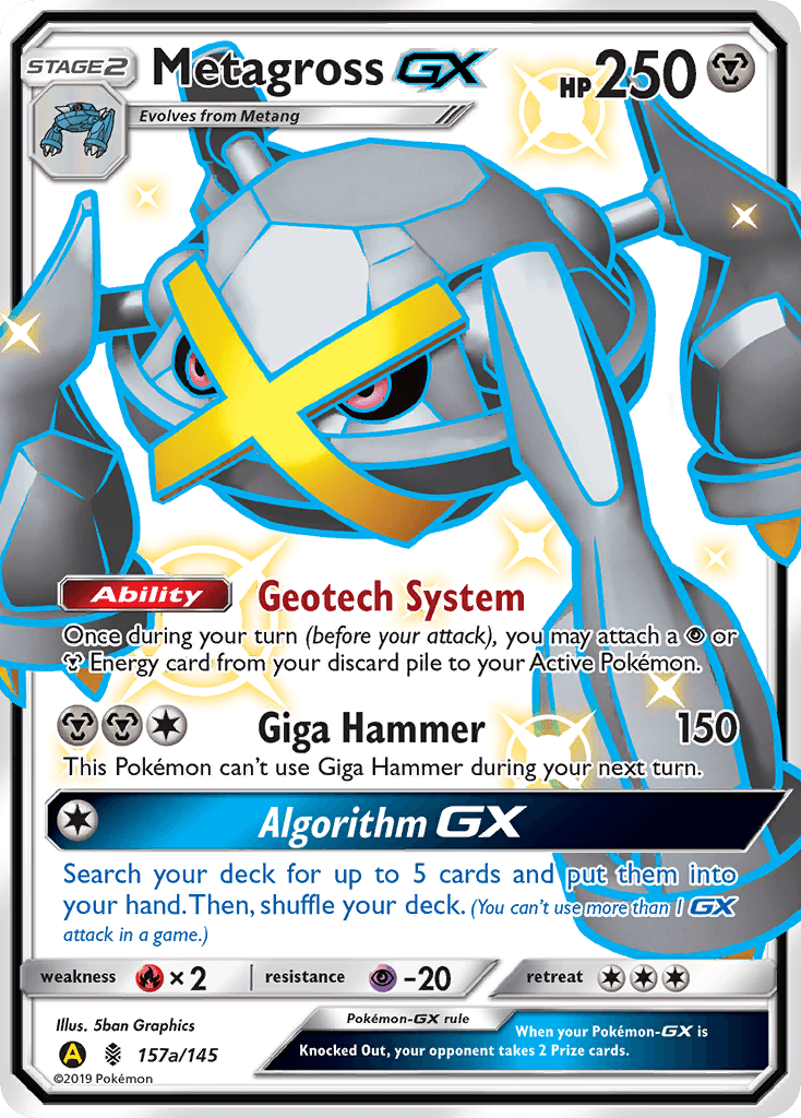 Metagross-GX from Guardians Rising