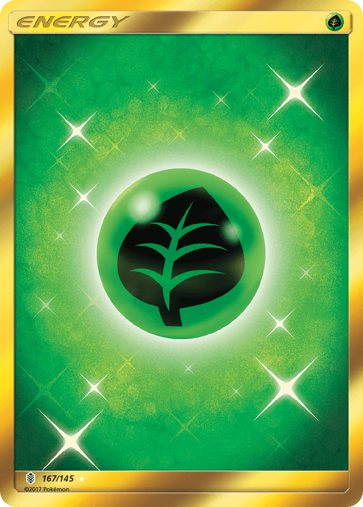 Grass Energy Pokémon card