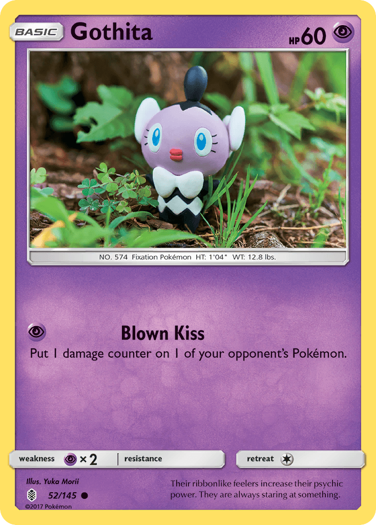 Gothita Pokémon card