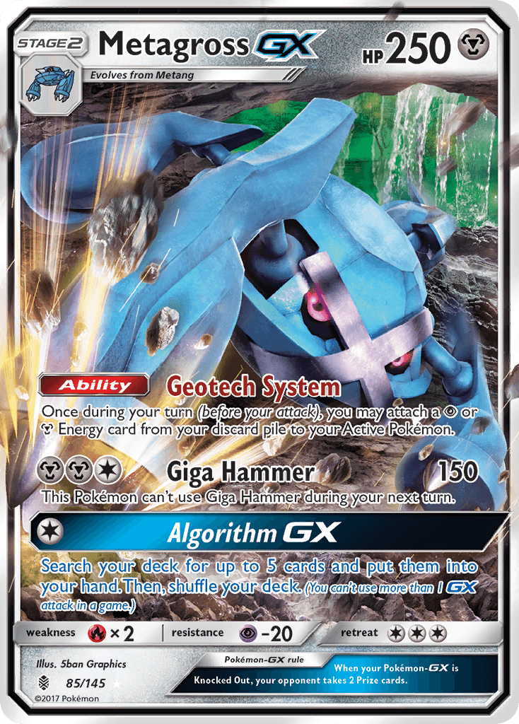 Metagross-GX from Guardians Rising