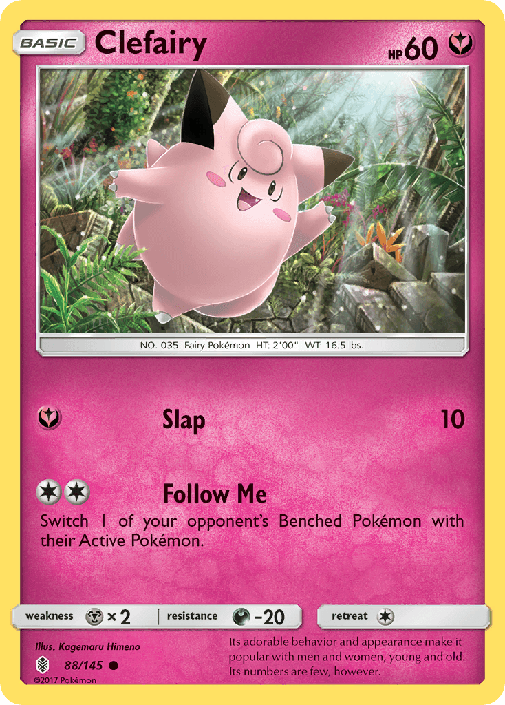 Clefairy Pokémon card