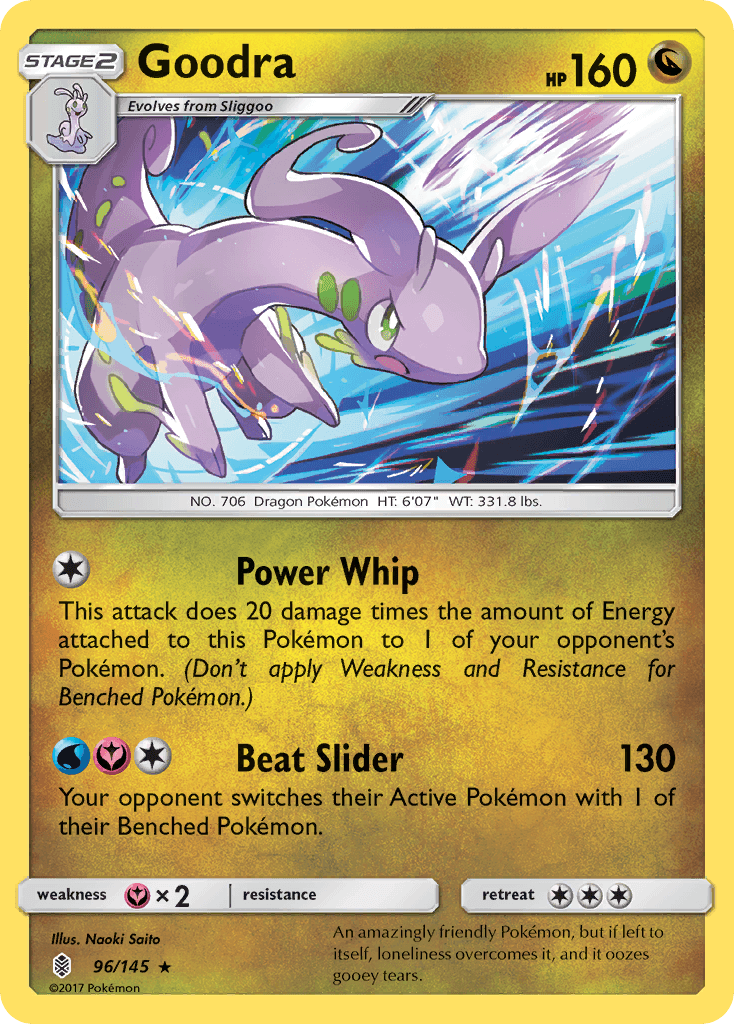 Goodra Pokémon card