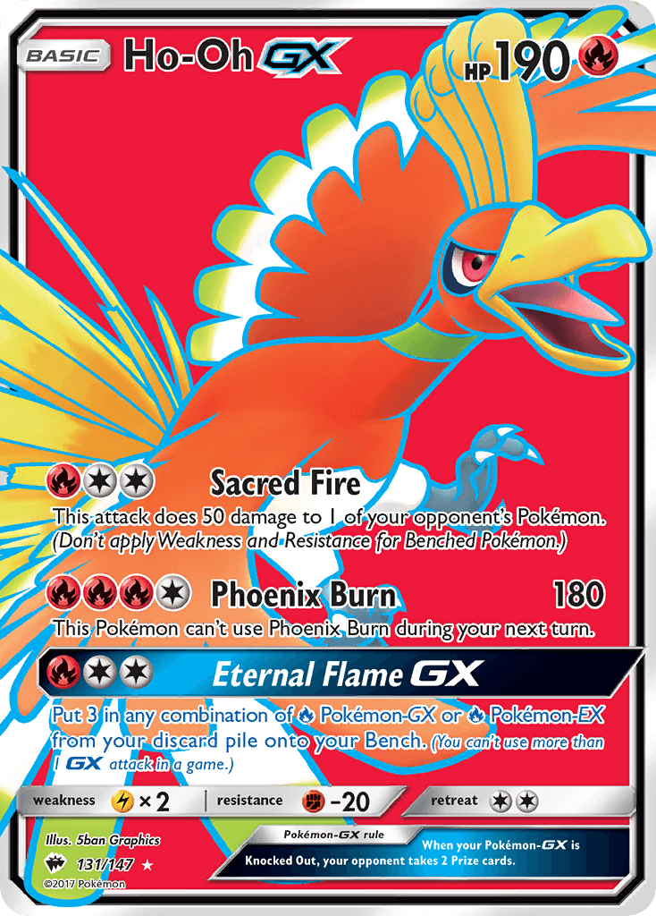 Ho-Oh-GX from Burning Shadows