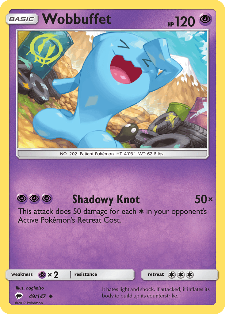 Wobbuffet Pokémon card