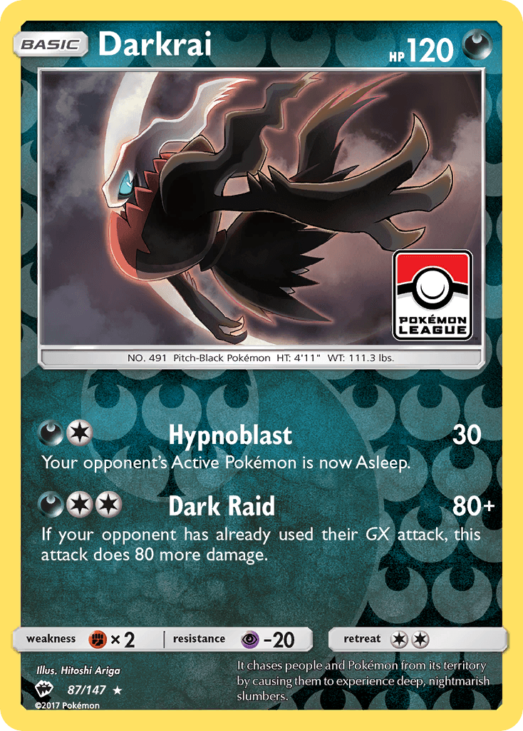Darkrai from Burning Shadows