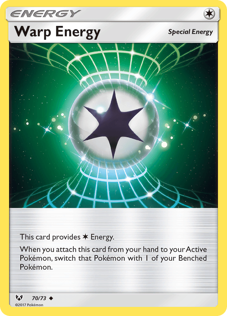 Warp Energy Pokémon card