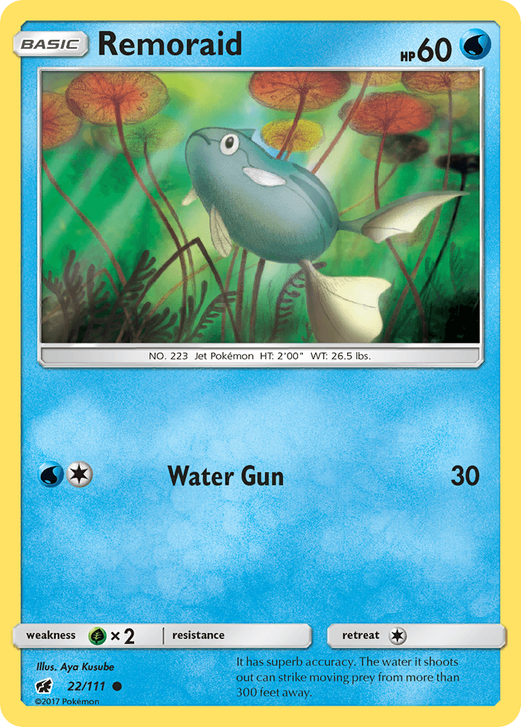 Remoraid Pokémon card