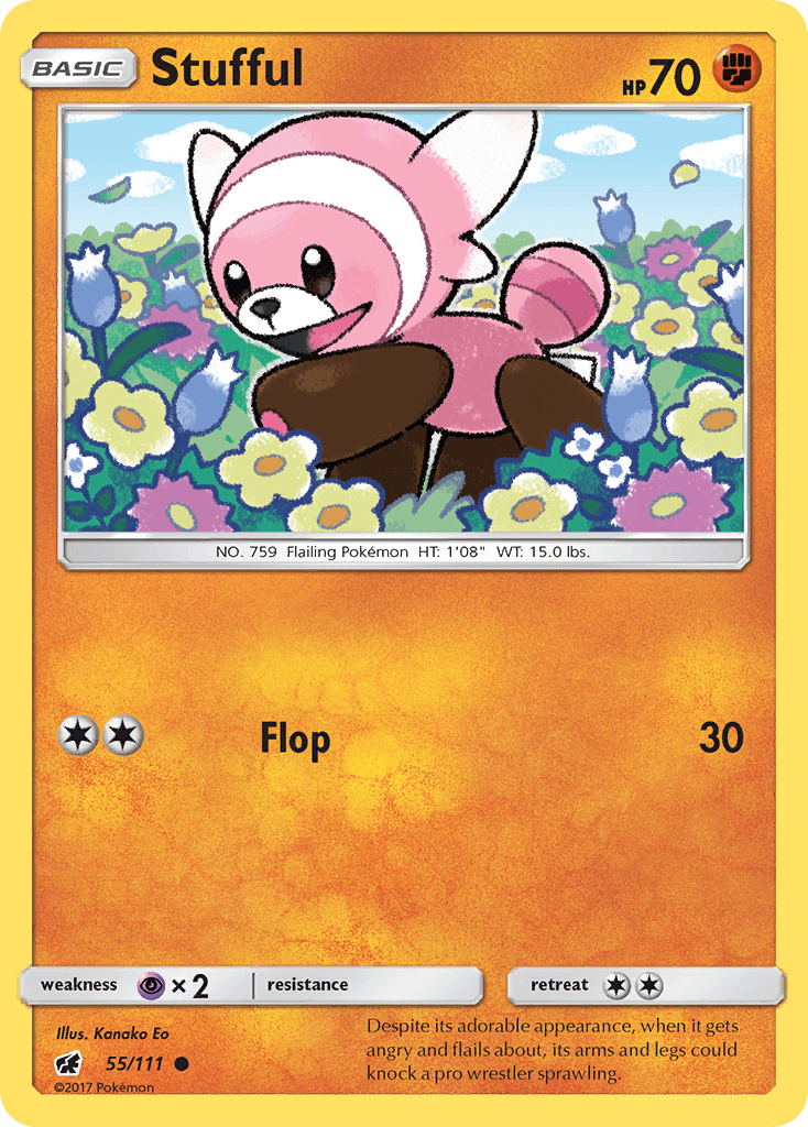 Stufful Pokémon card