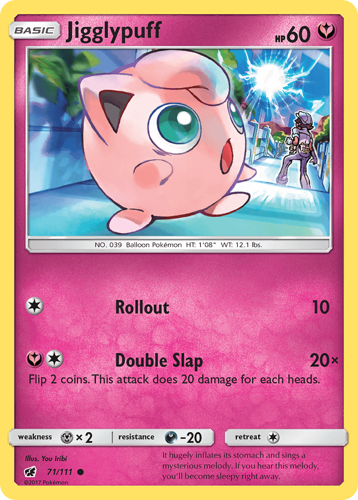Jigglypuff Pokémon card