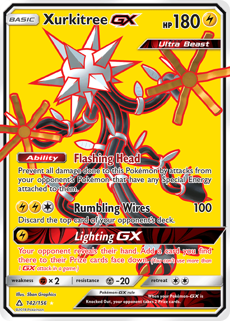 Xurkitree-GX Pokémon card