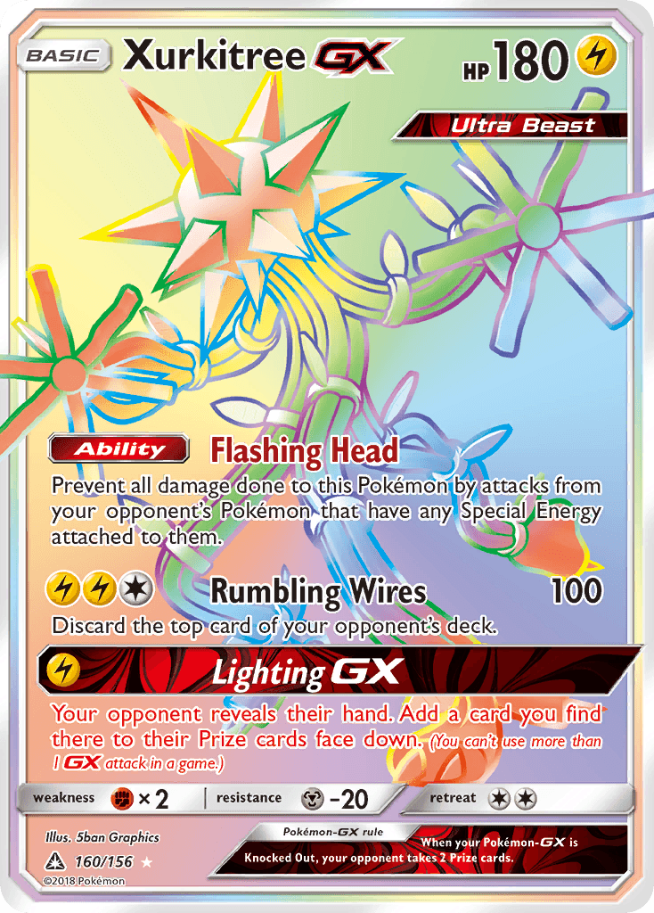 Xurkitree-GX Pokémon card