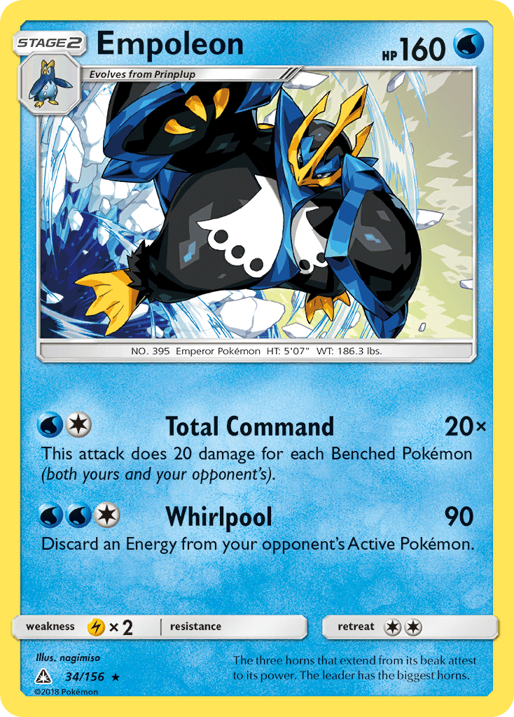 Empoleon Pokémon card