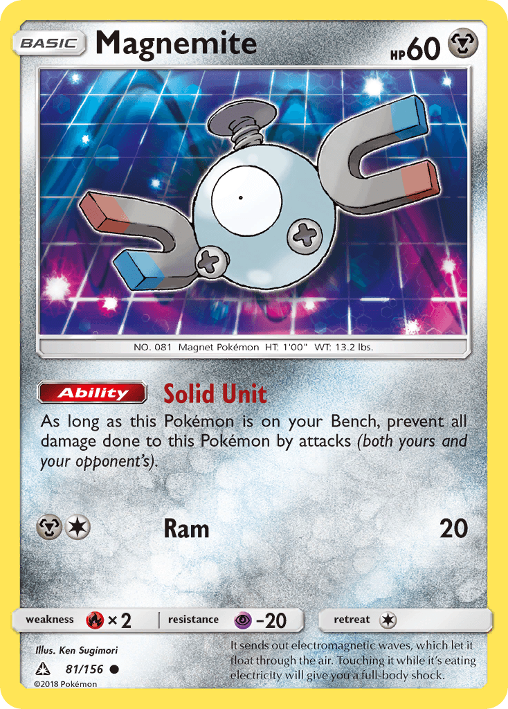 Magnemite Pokémon card