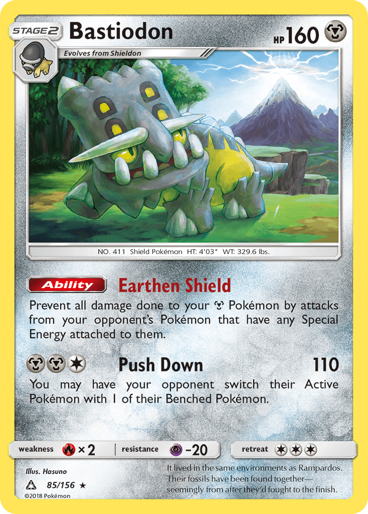 Bastiodon Pokémon card