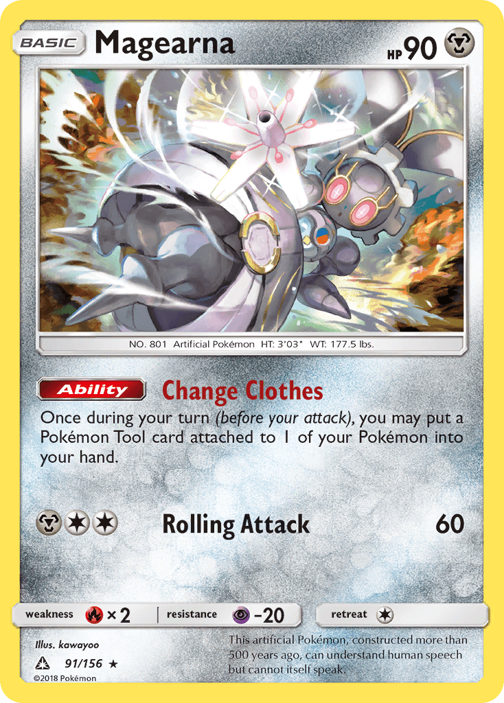 Magearna Pokémon card