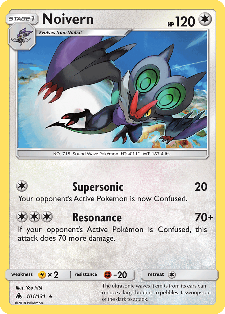 Noivern Pokémon card