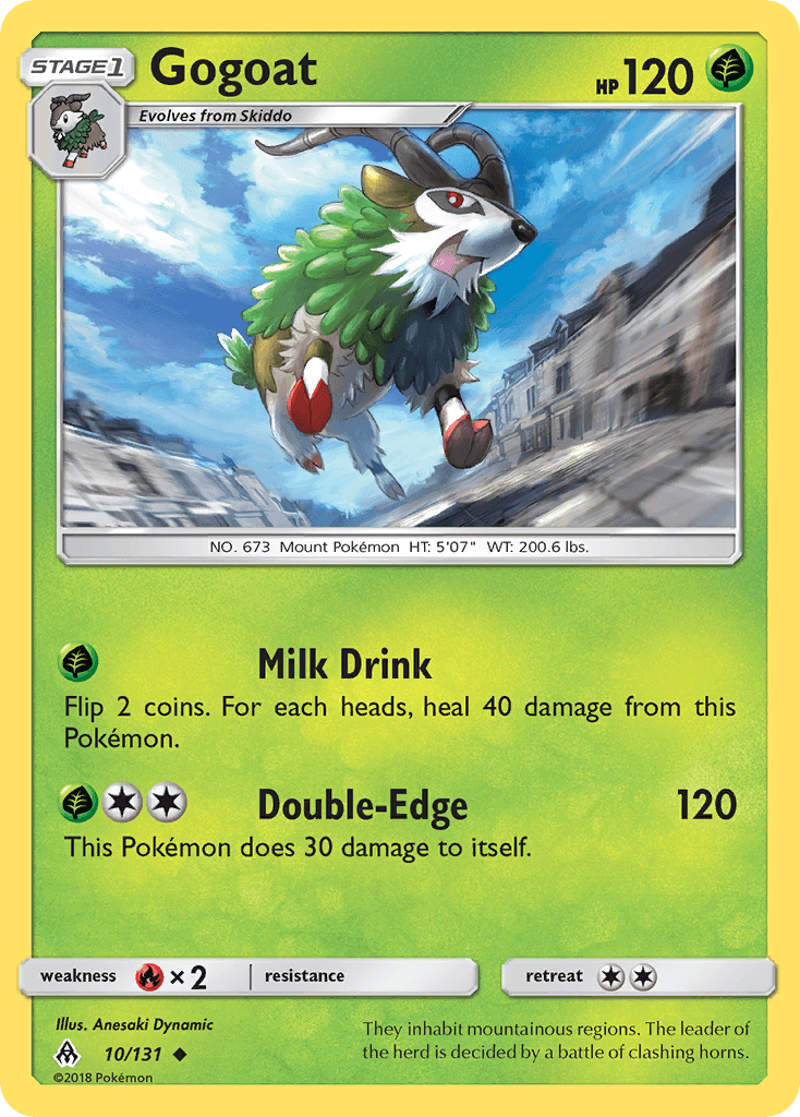 Gogoat Pokémon card