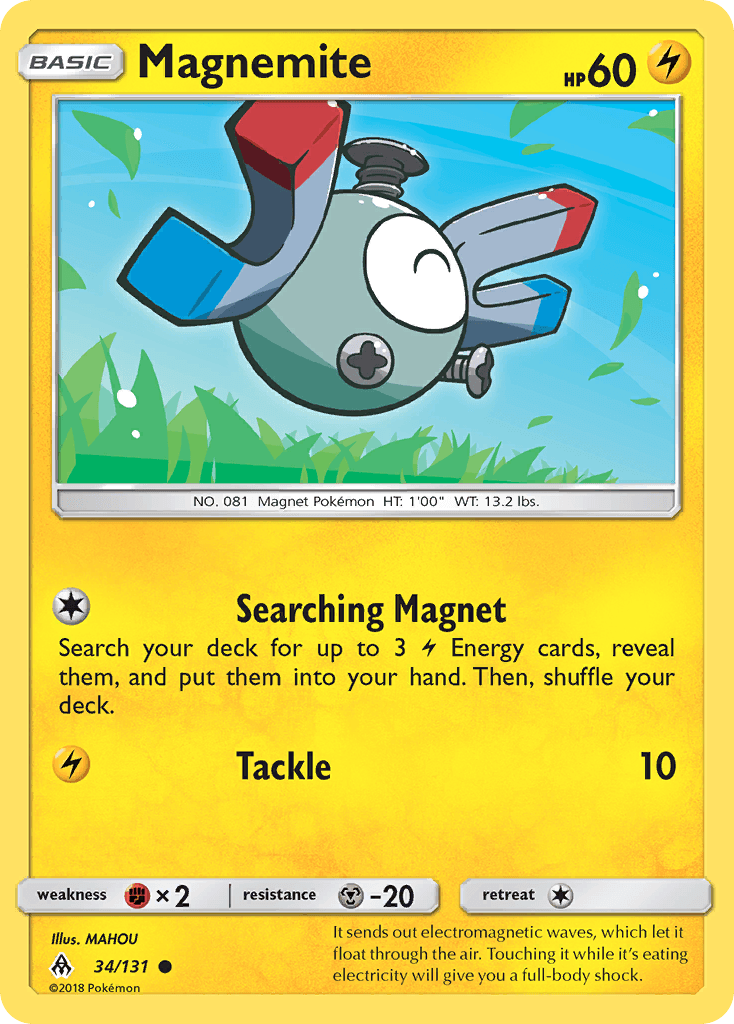 Magnemite Pokémon card