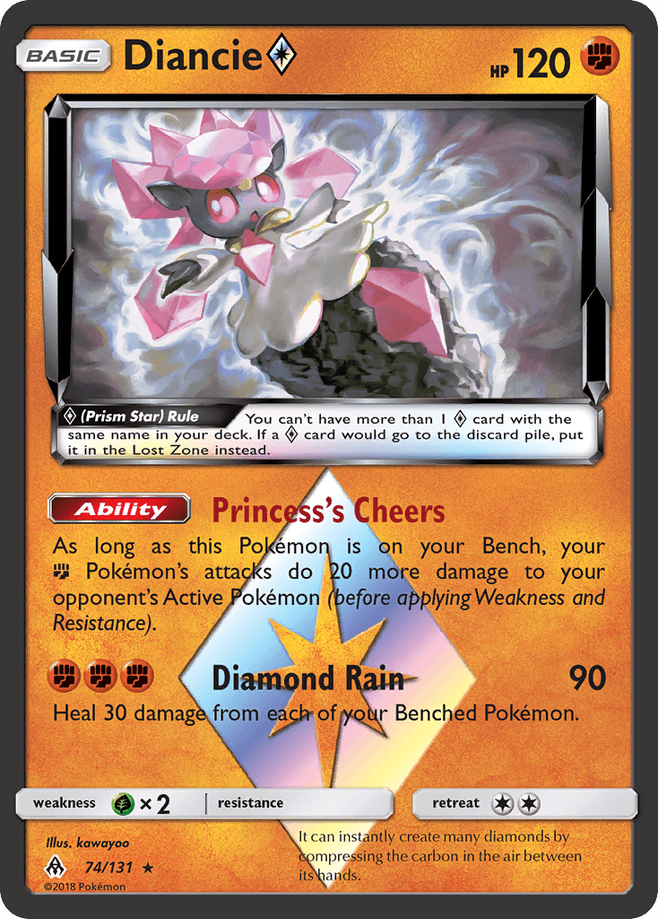 Diancie ◇ Pokémon card
