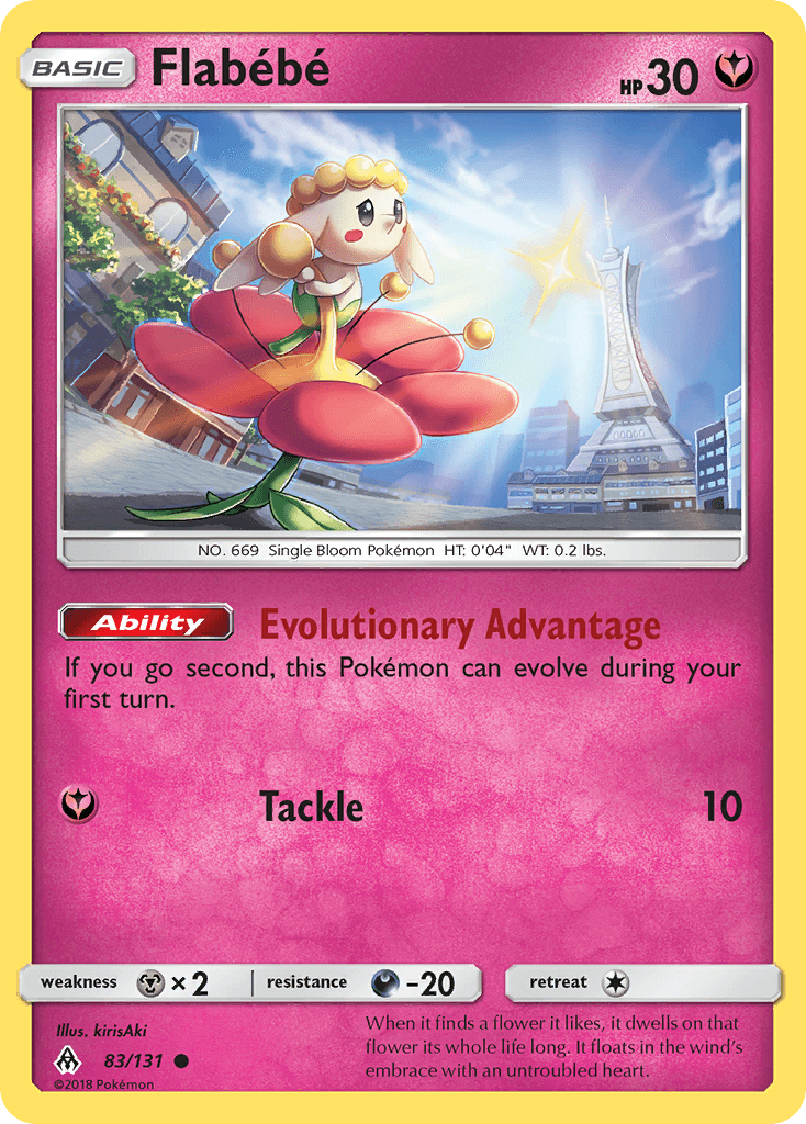 Flabébé Pokémon card