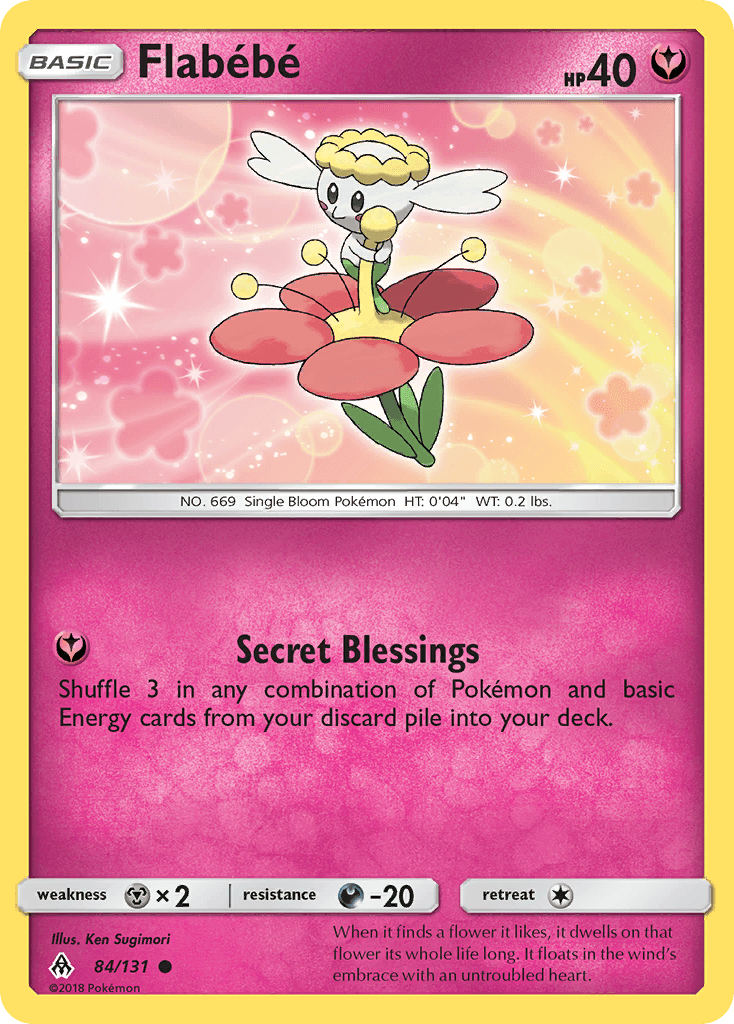 Flabébé Pokémon card