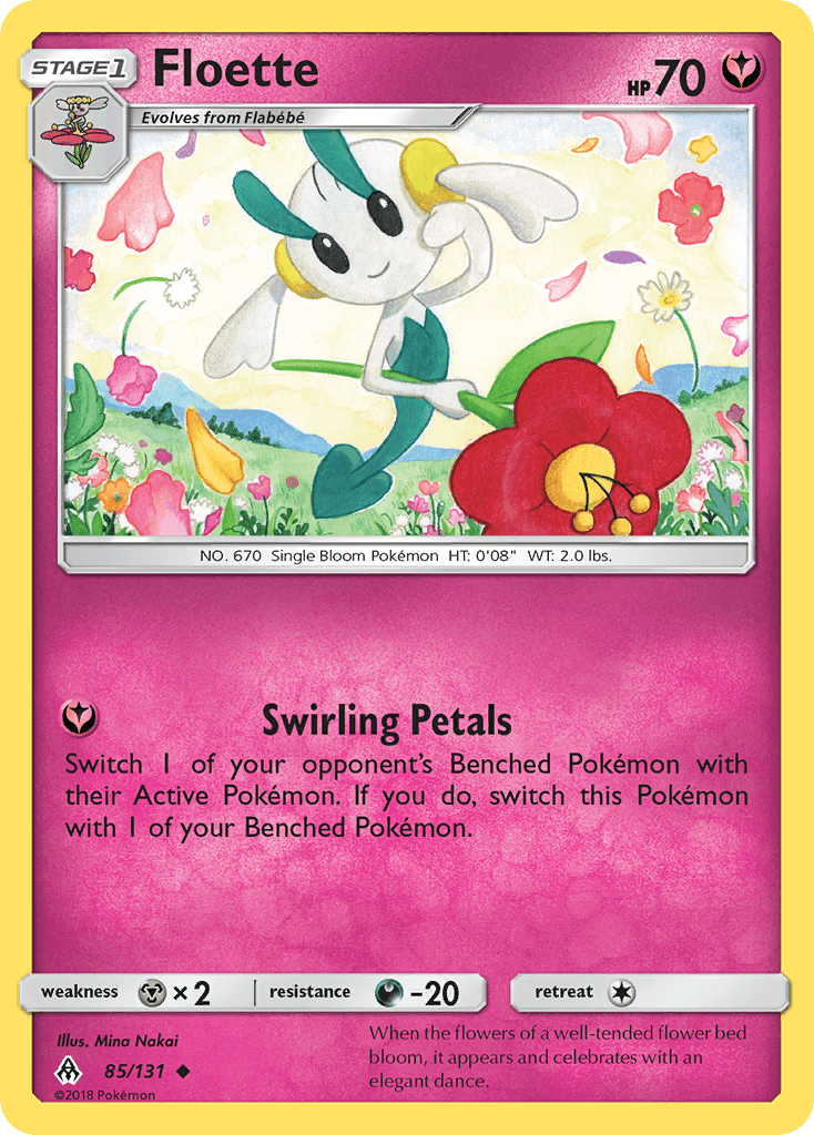 Floette Pokémon card